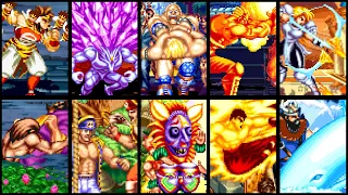 SNK Arcade Gem: World Heroes Perfect - All Desperation & Super Desperation Attacks