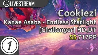 Cookiezi | Kanae Asaba - Endless Starlight ~Inochi no Kirameki~ [Challenger] +HD,DT SS #1 717pp