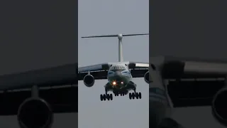 Неповторимый звук движков! Ил-76МД-90А RF-78654  ВВС-России! ✈️