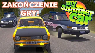 ATAK NA MIESZKAŃCÓW I UCIECZKA PRZED POLICJĄ! | Zakończenie serii My Summer Car - Ostatni odcinek!