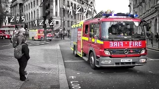 London Fire Brigade | Soho FULL HOUSE Response - A241 A242 A245