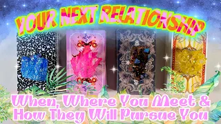 Your Next Relationship WHEN & Where You Meet How They Will Move Toward You pick a card tarot reading