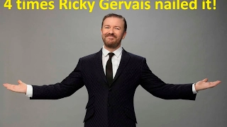 The 4 times Ricky Gervais nailed it!