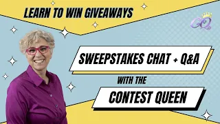 Sweepstakes Chat + Q&A