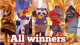 ALL WINNERS MASKED SINGER UK ANNOUNCEMENT