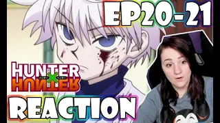 Hunter x Hunter: Ep 20 & 21 "Baffling x Turn of x Events" & "Some x Brother x Trouble" | Reaction