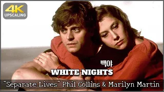 White Nights, 1985, Separate Lives, Phil Collins & Marilyn Martin, 4K Upscaling & HQ sound