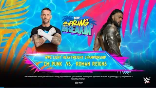 ❤️WWE 2k24 🔥LIGHT HEAVY WEIGHT CHAMPÍONSHIPCM PUNK NS, ROMAN REIGNS