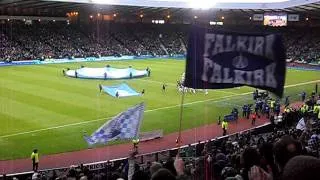 falkirk v cetic at the semi-final of the comunitys cup