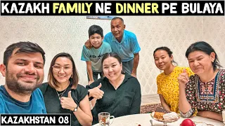 KAZAKH FAMILY INVITED ME FOR DINNER