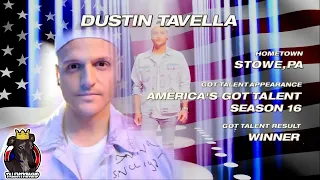 Dustin Tavella Story Semi Finals Week 2 AGT All Stars 2023