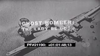 GHOST BOMBER: THE LADY BE GOOD - Armstrong Circle Theatre , War Mysteries 21190