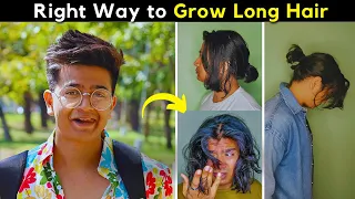 How I Grow My Long Hair - Correct Tips ✅( Detailed Video )