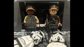 Battle of Scarif - Rogue One Lego Star Wars Stop Motion