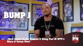 Bump J - Rick James Studio Session & Being Part Of MTV's Diary of Kanye West (247HH Exclusive)