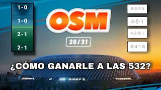 ¿CÓMO GANARLE A LAS 532? | LAS MEJORES CONTRATÁCTICAS #1 | ⚽ OSM 20/21 ⚽