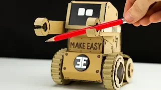 How to MAKE an ASSISTANT out of cardboard !!  How to make a robot on the radio with your own hands.