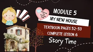 GET SMART PLUS 3 YEAR 3 | TEXTBOOK PAGES 52-53 | MODULE 5 MY NEW HOUSE | STORY TIME | THE GHOST