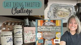Last Thing Thrifted Challenge/Thrift Store Makeovers/Thrift Flips/Trash to Treasure