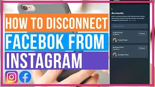 How To Unlink Facebook From Instagram - Disconnect Facebook and Instagram