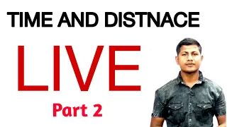 maths masti live class time & distance part 2  | ssc gd | Group d | upsi