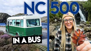 Driving a BUS - North Coast 500 | Van Life Scotland