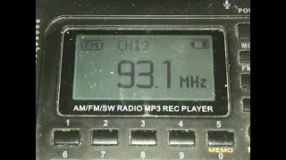 DWRX-FM 93.1 MHz Monster Manila Good Vibes with Nikki Porter