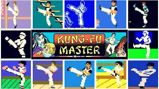 Kung Fu Master a.k.a. Spartan X Versions/Ports Comparison|HD|60FPS