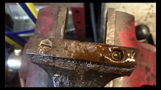 Removing A Broken Screw Out Of A Bench Vice