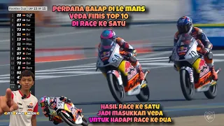 Finis Ke Sepuluh Di Race Satu Veda Dapat Gambaran Penting Hadapi Race Ke Dua Di Le Mans,Prancis