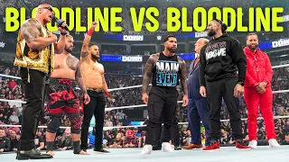 BREAKING: Roman Reigns Returns With OG Bloodline To Destroy The Rock's Bloodline On SmackDown Leaked