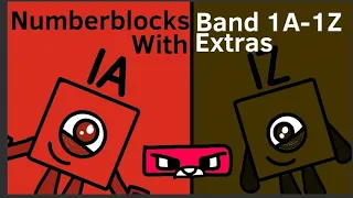 Numberblocks Band 1A-1Z With Extras (Remake)(Triple Comparison)