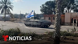 Israel toma control del cruce fronterizo de Rafah | Noticias Telemundo