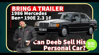 Nerd Tries to Sell his 1986 Mercedes Benz 190E 2 3 Cosworth on BaT