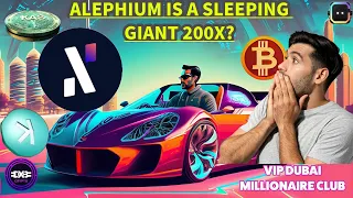 🔥ALEPHIUM COULD BE A GIANT 200X OPPORTUNITY, TAKE A LOOK AT THE CURRENT DEVELOPMENT!