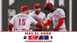 Condensed Game 5-31-22 Reds beat Red Sox 2-1