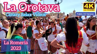 TENERIFE 🏝️ La Orotava - La Romería 18 June 2023 Teneriffa Kanarische Inseln Canarias