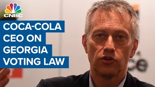 Coca-Cola CEO: Georgia voting law 'unacceptable' and a 'step backwards'