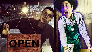 ⚡TRABAJAR en ESTA CAFETERÍA fue MUY ATERRADOR 😱 - THE CLOSING SHIFT ( COMPLETO EN ESPAÑOL )