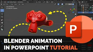 Tutorial for custom 3D object animations in PowerPoint, using Blender