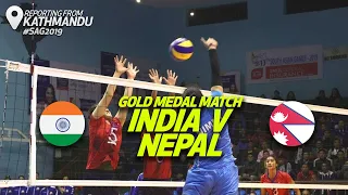 Highlights - India v Nepal | Final | Women's Volleyball | 13th South Asian Games 2019