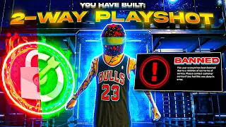 NEW "2-WAY PLAYSHOT" BUILD IS GAME-BREAKING IN NBA 2K22! DEMIGOD BEST BUILD NBA 2K22!