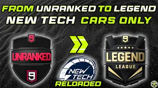 Asphalt 9 | NEW TECH RELOADED cars ONLY | From UNRANKED to LEGEND LEAGUE