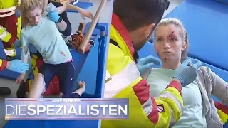 Unfall in Turnhalle: Sportbesessene Nina rastet aus & verweigert Therapie | Die Spezialisten | SAT.1