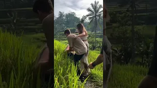 The Bali rice fields did us dirty 🤣
