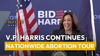 V.P. Harris Continues Nationwide Abortion Tour