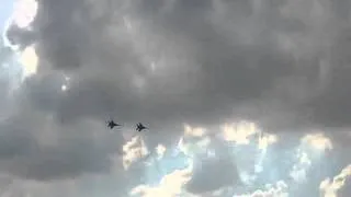 Воздушный бой четырех МиГ-29