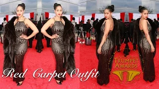 RED CARPET OUTFIT OF THE NIGHT | 2016 TRUMPET AWARDS | ATLANTA | CHINACANDYCOUTURE