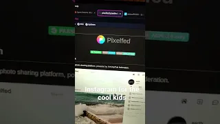 pixelfed, Instagram but for the Cool Kids..