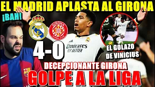 El MADRID HUMILLA 4-0 al GIRONA y DA un GOLPE a LA LIGA - GRAN VINICIUS  y DOBLETE BELLINGHAM